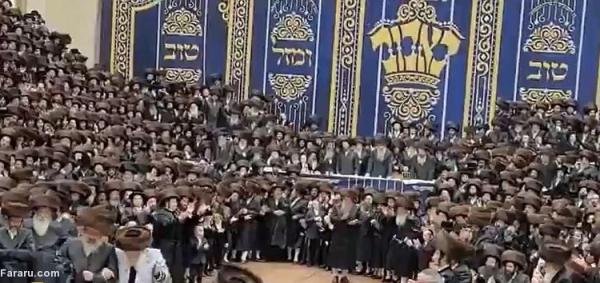 (ویدئو) جشن عروسی عجیب فرزند خاخام یهودی