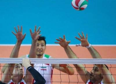 رجحان تیم ملی والیبال نشسته ایران مقابل برزیل