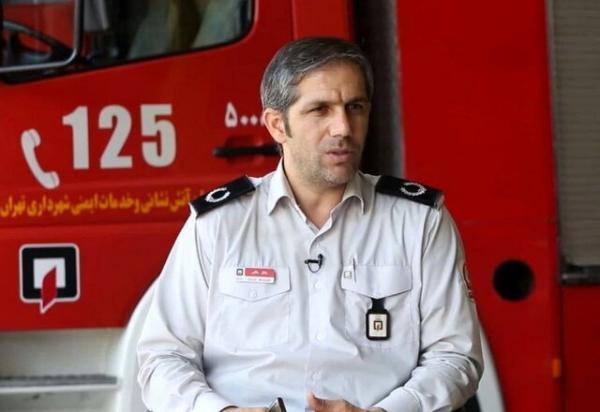 نجات 18 نفر از داخل قطار کرج، تهران