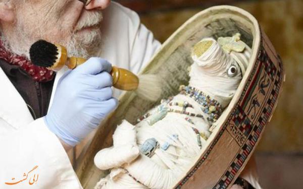 کشف عروسک 3 هزار ساله فرعون مشهور مصری!
