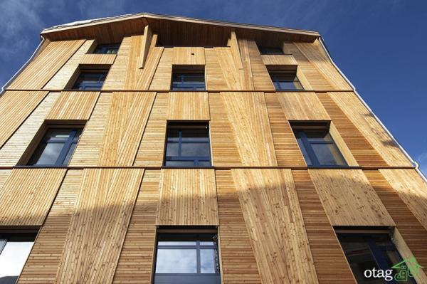 چرا نمای چوبی ساختمان داخل یا خارج انتخابی محبوب است؟