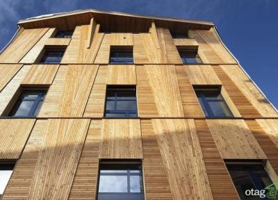 چرا نمای چوبی ساختمان داخل یا خارج انتخابی محبوب است؟